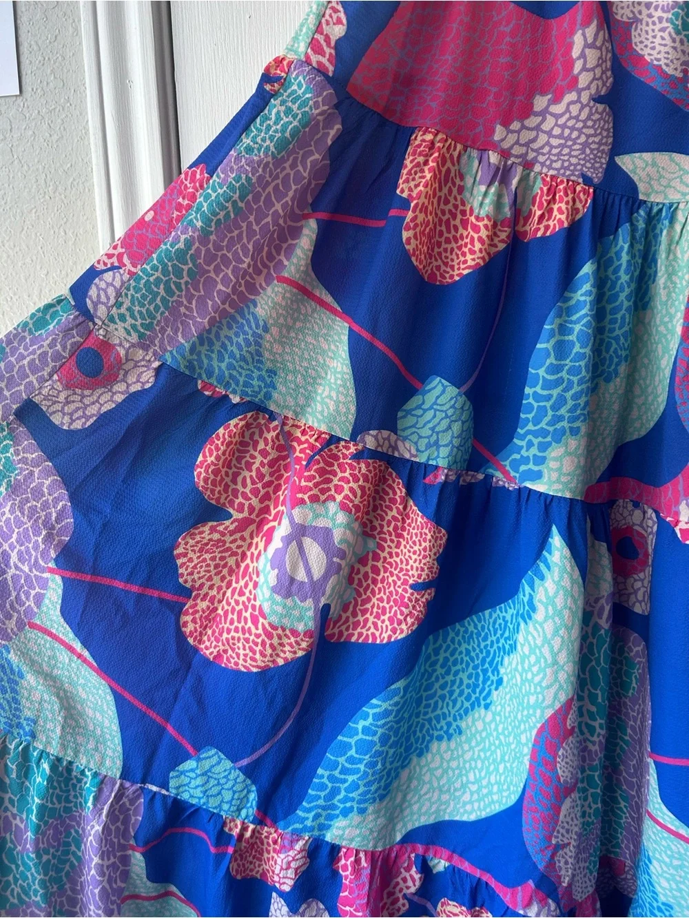 Umgee maxi floral dress Small EUC - Picture 4 of 8
